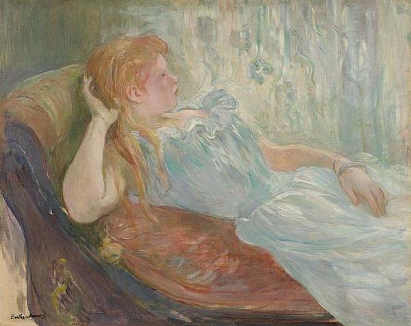Berthe Morisot Liegendes Madchen China oil painting art